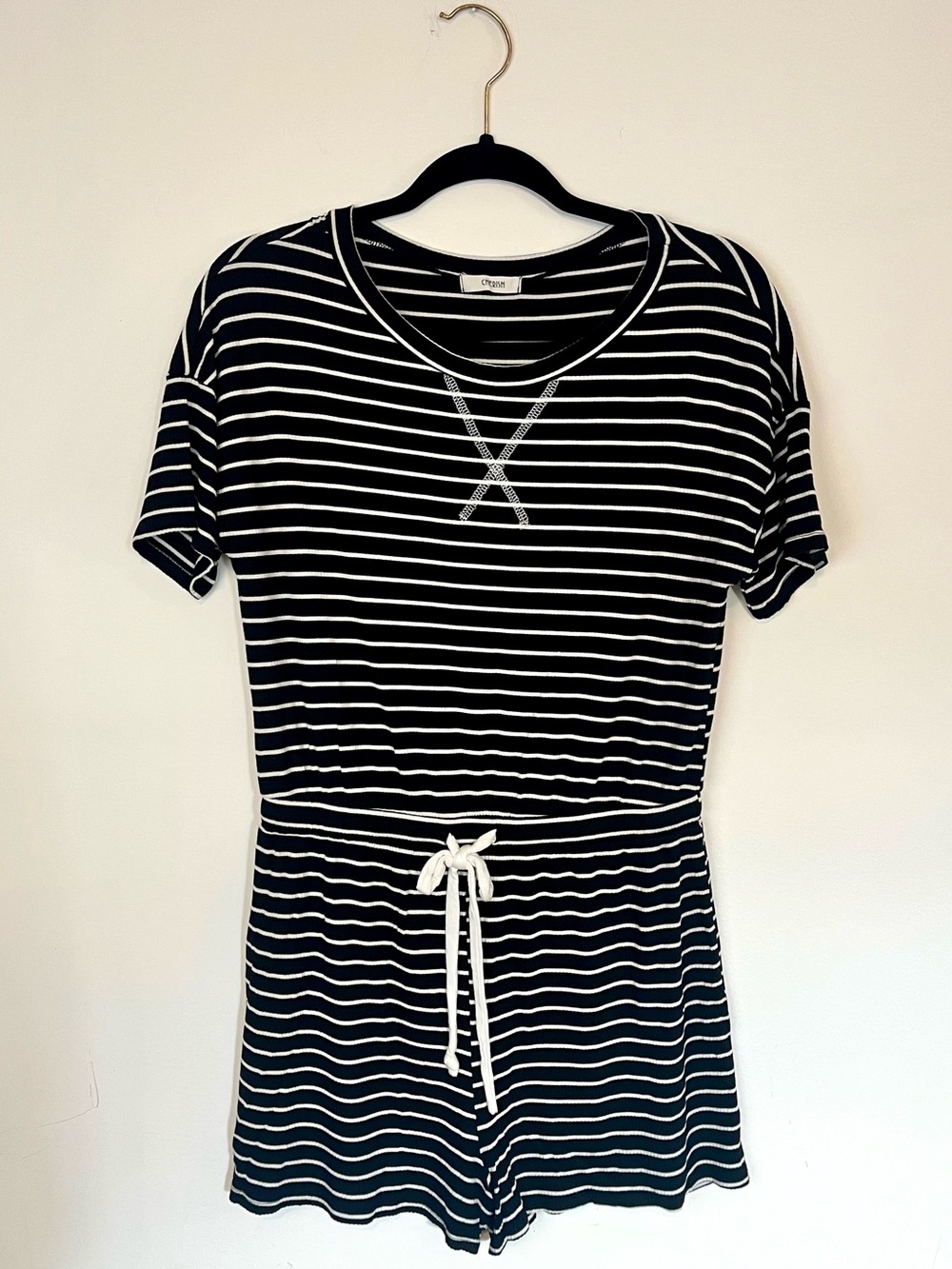 Boutique Striped Romper